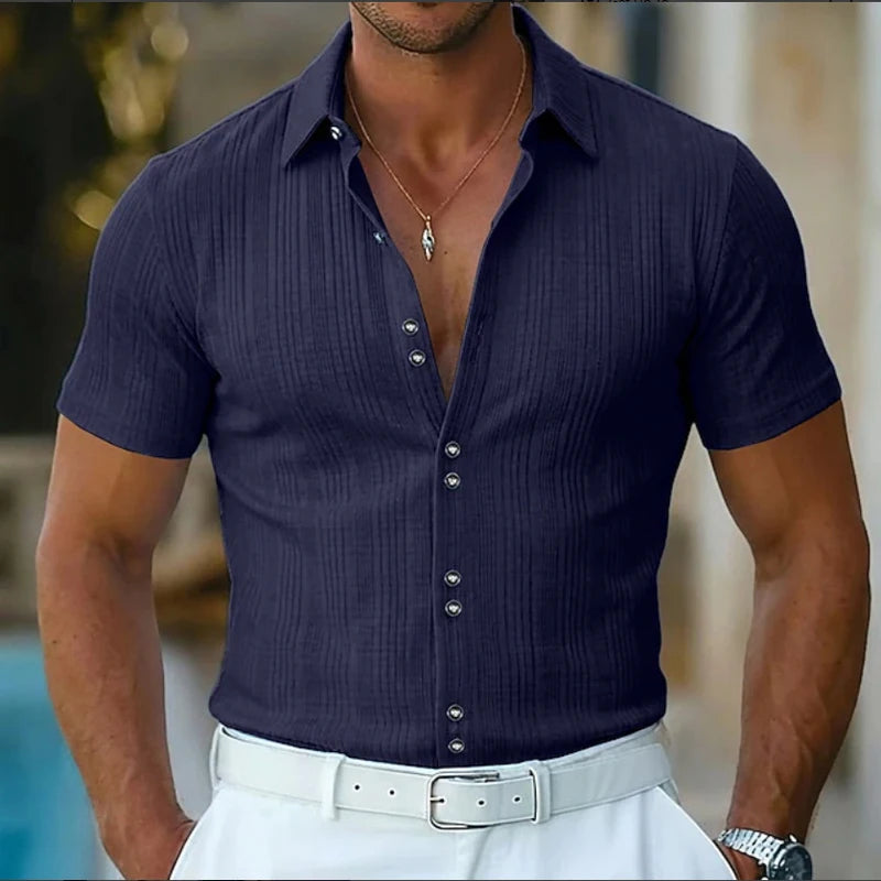 Dobby Texture Summer Shirt