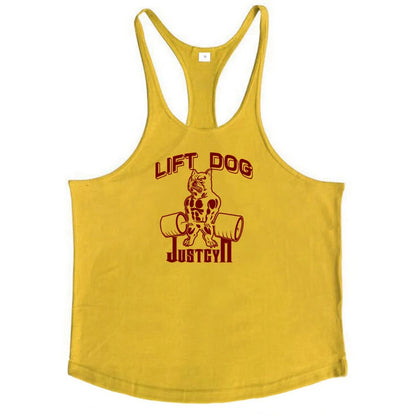 Cotton Stringer Tank Tops Low