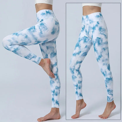 Cloud Hide Floral Push-Up Leggings