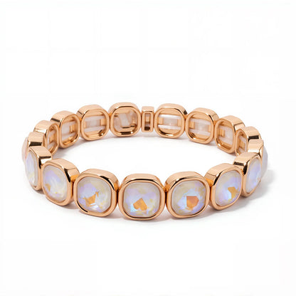 Colorful Rhinestone Beaded Bracelet