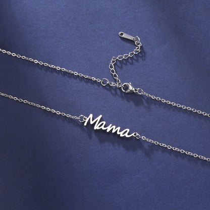 Fashion Mama Letter Necklace