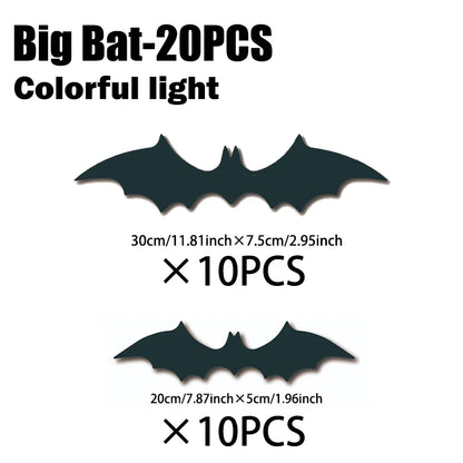 Glowing Bat Wall Decals
