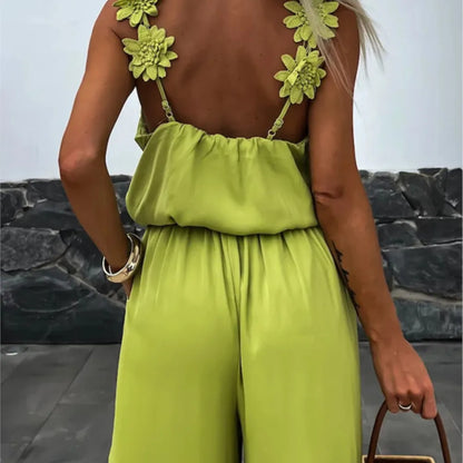 Pocket Wide Jumpsuit