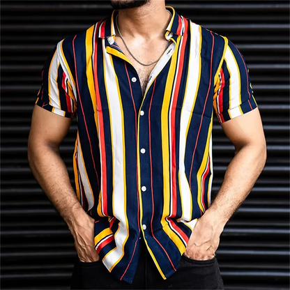 Printed Broadcloth Casual Shirt