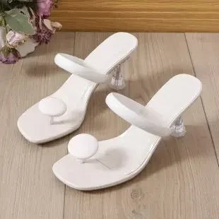 Narrow Band Party Sandals