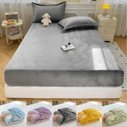 Flannel Fitted Bed Sheet