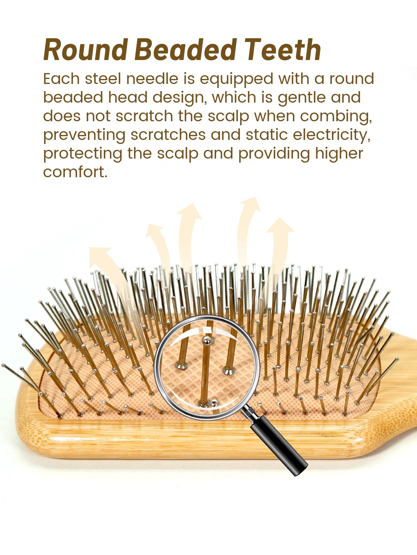 Bamboo Cushion Hair Brush