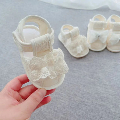 Soft-Sole Hook-and-Loop Baby Sandals