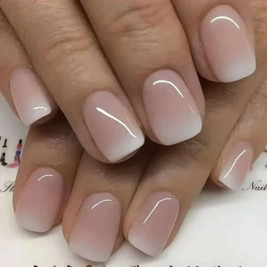 Pink Full Cover Press-On Nails