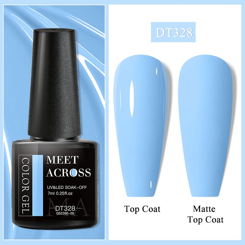 MEET ACROSS Matte Gel Polish