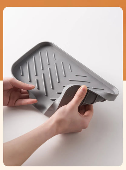 Silicone Foldable Storage Rack Kitchen
