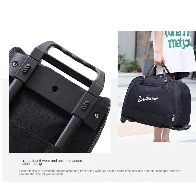 Foldable Rolling Cabin Bag