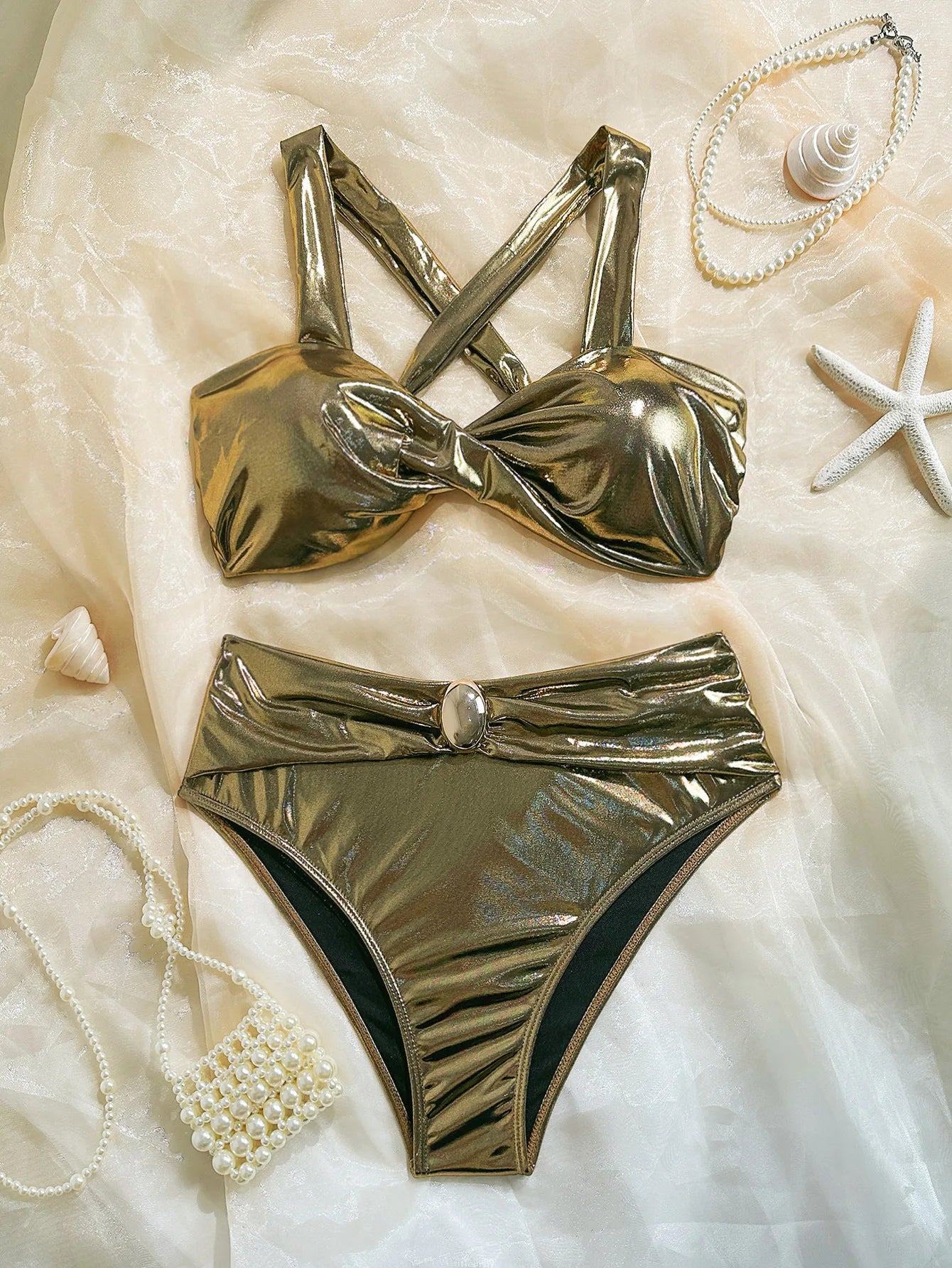 Frill Bikini Set