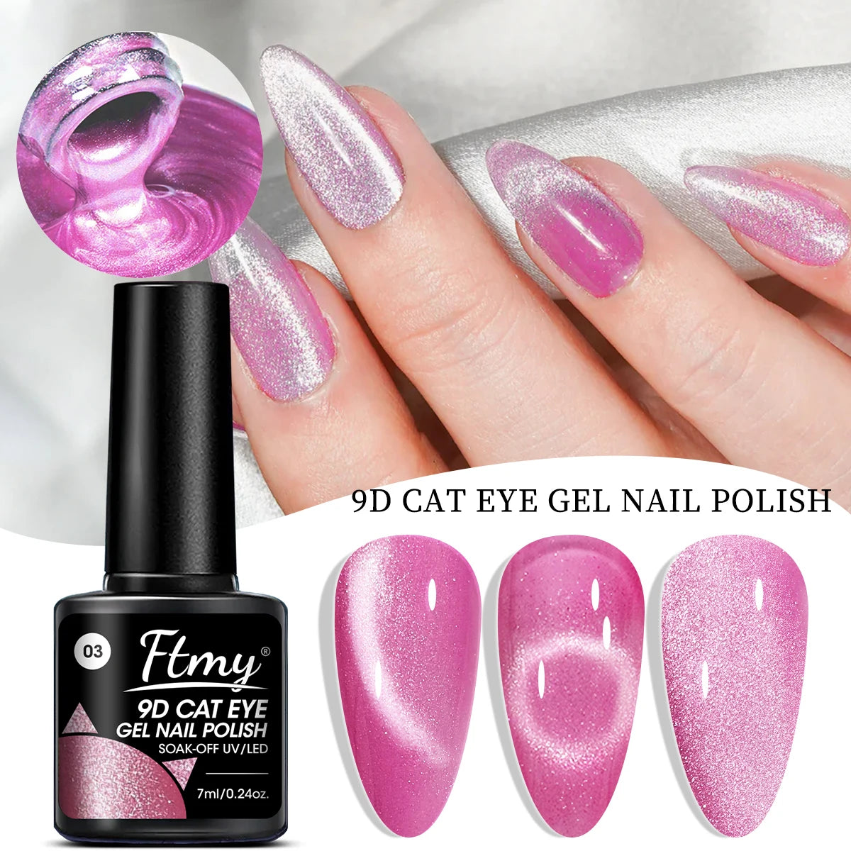 Crystal Cat Eye Gel Set