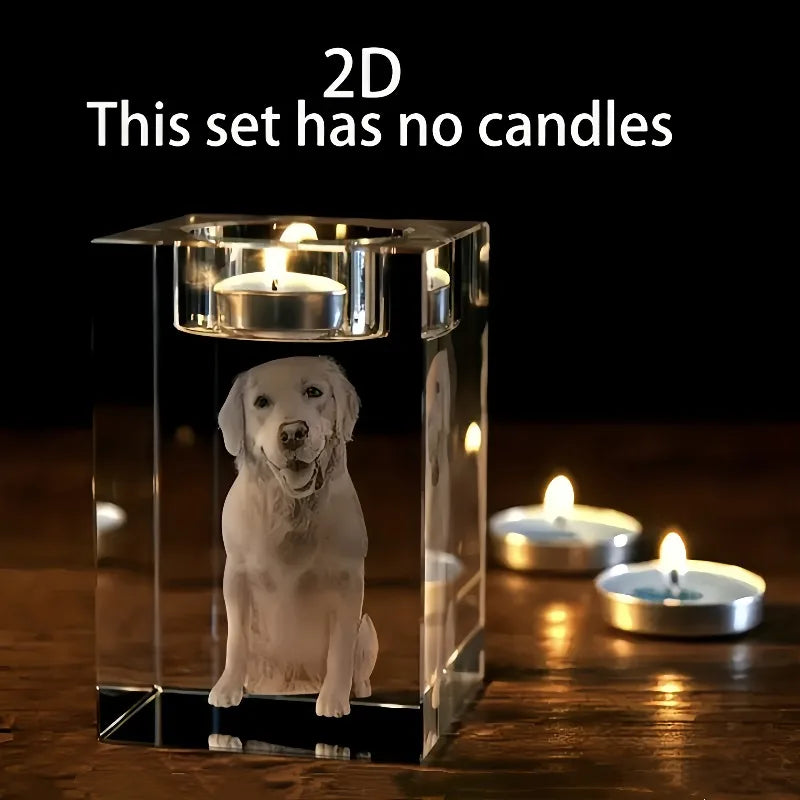 Personalized Pet Glass Bowl