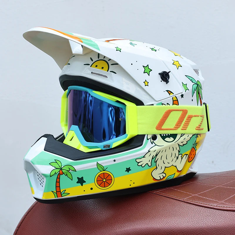 ORZ Off-Road Half-Face Racing Helmet
