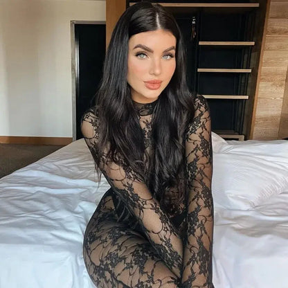 Floral Lace Jumpsuit