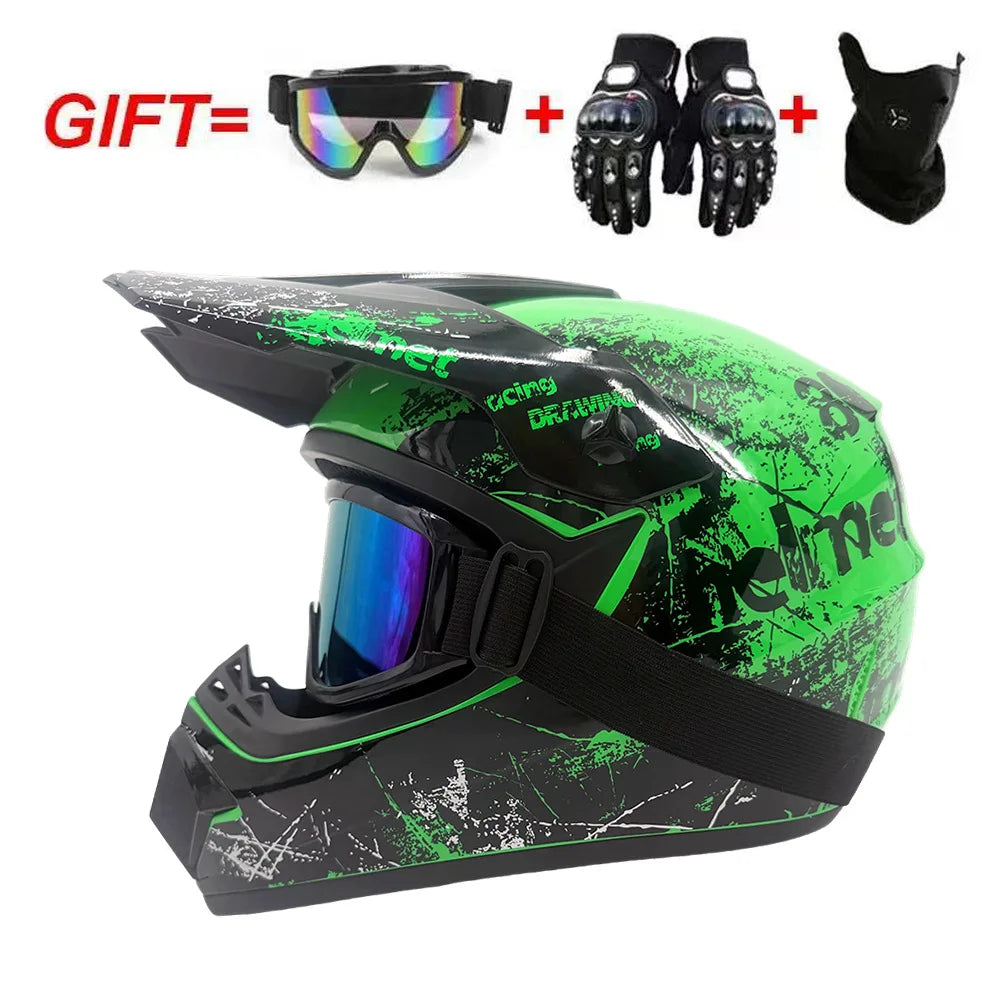 DOT-Approved Youth Off-Road Helmet