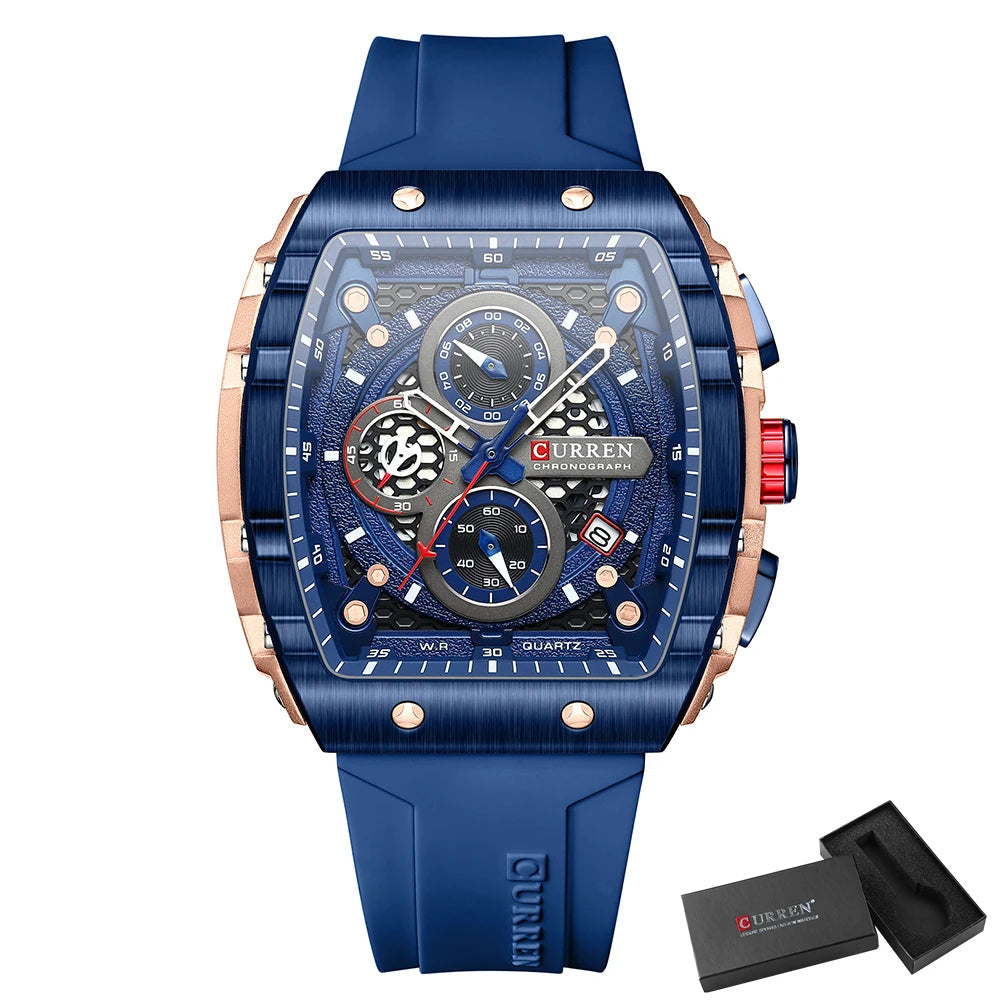 Men’s Luxury Square Quartz Watch