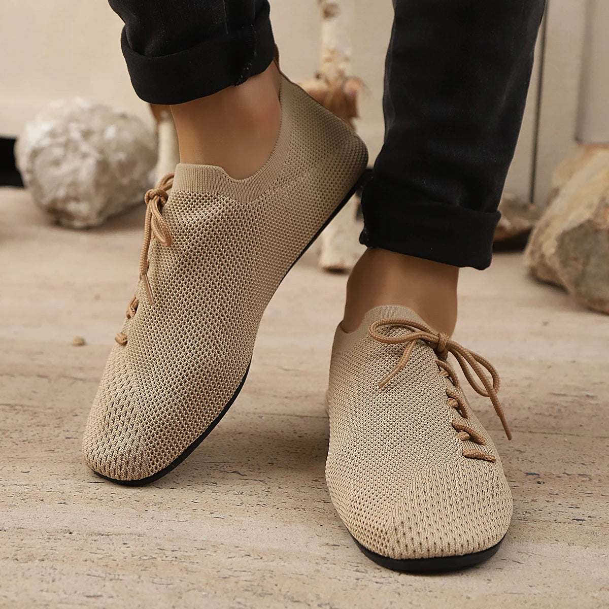 Mesh Anti-Slip Driving Loafers