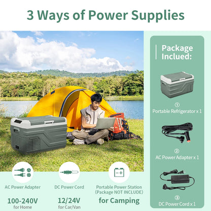 Portable Car Compressor Fridge