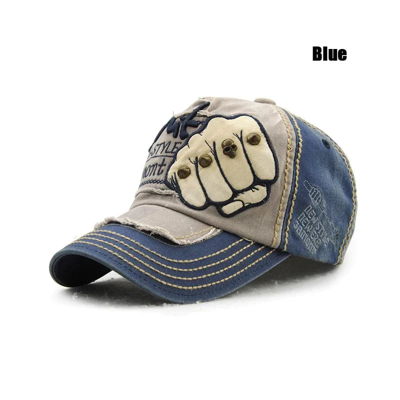 Fist Rivet Baseball Cap