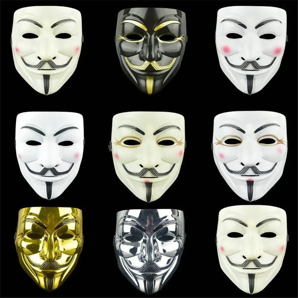 Guy Fawkes Style Novelty Mask