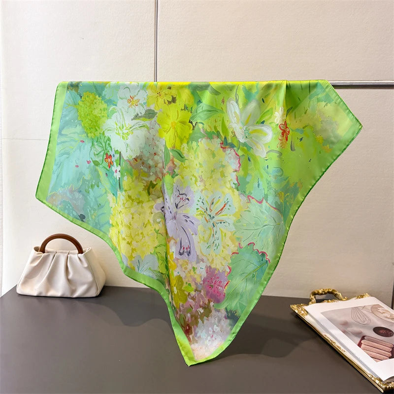 70cm Square Silk Scarf