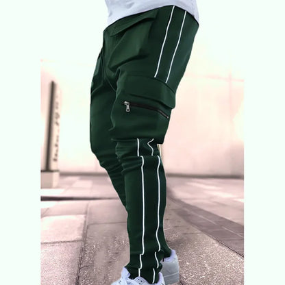 Workwear Elastic Multi Bag Reflective Trouser