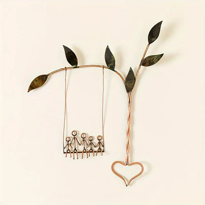 Family Love Metal Sign