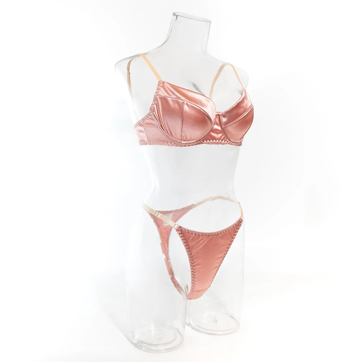 Champagne Floral Push Up Set