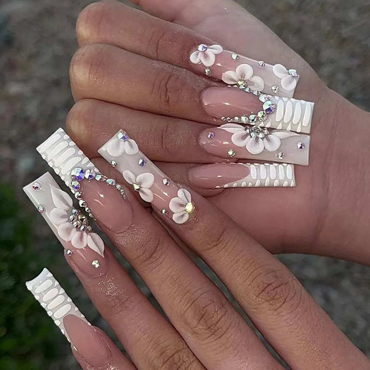 Leopard Cherry Press-On Nails