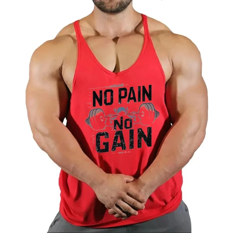 No Pain Gain Barbell Graphic