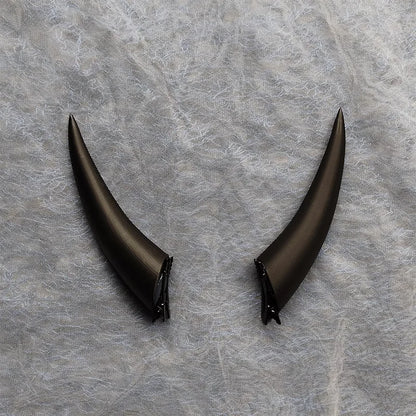Gradient Devil Horns Hair Clip