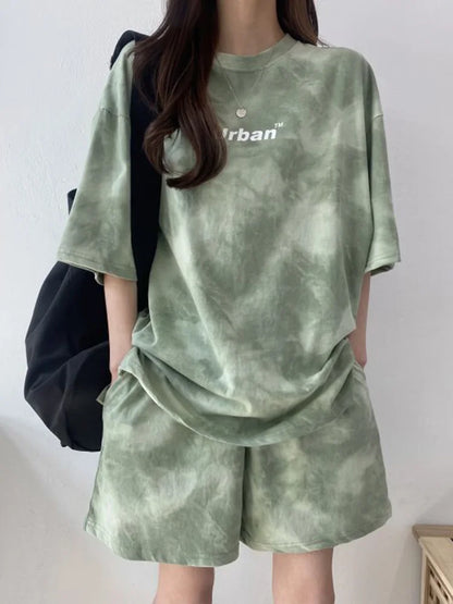 Tie-Dye Knit Set