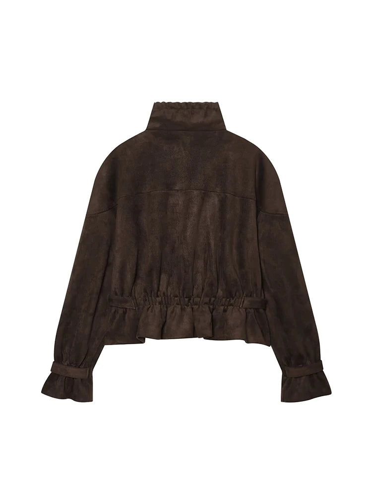 Solid Zip-Up Jacket