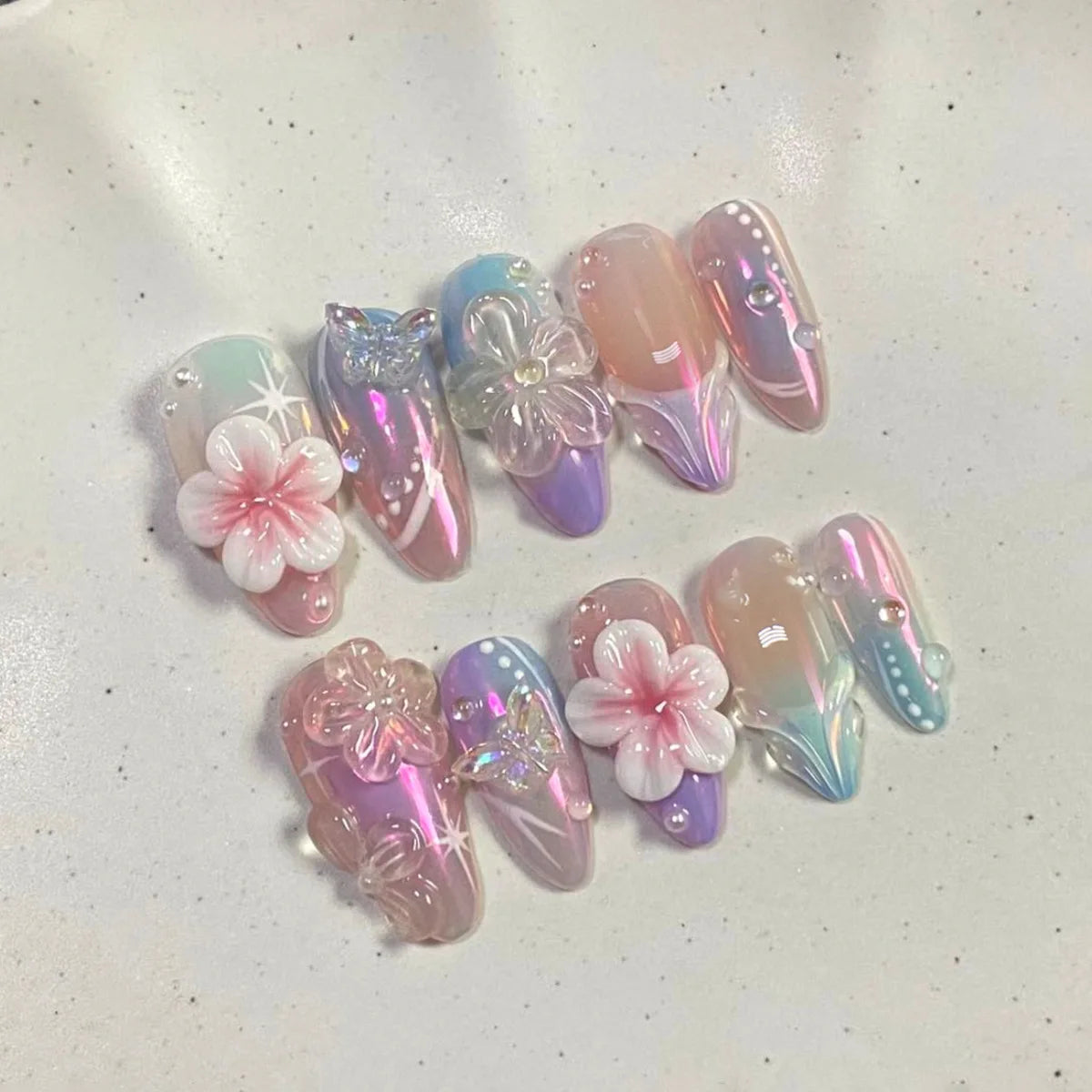 Ballerina Press-On Nail Tips
