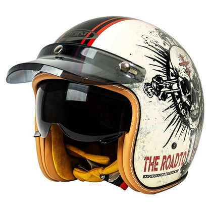 Semi-Open Jet Motorcycle Helmet