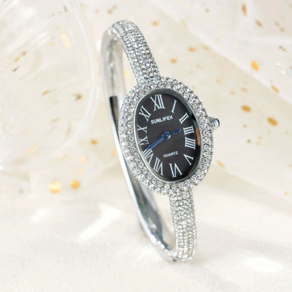Oval Roman Watch