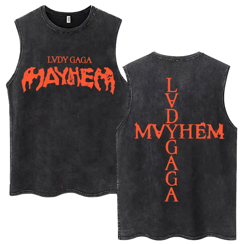 Printed O-Neck Tank