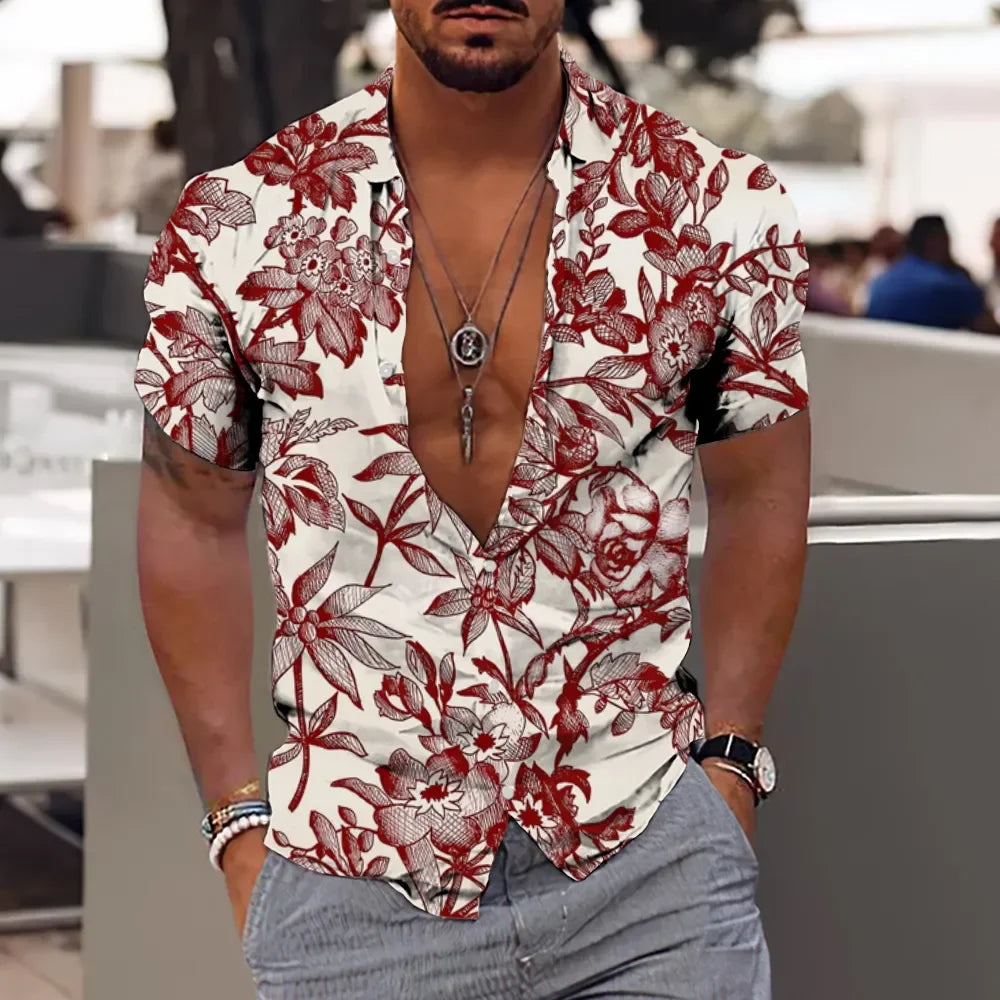 3D Print Casual Shirt