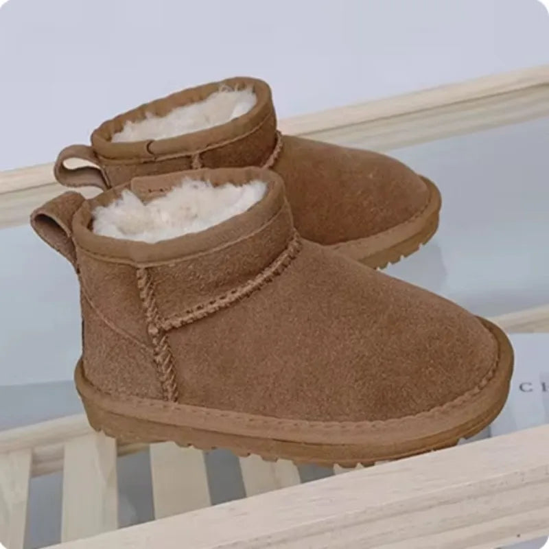 Plush-Lined Ankle Boots