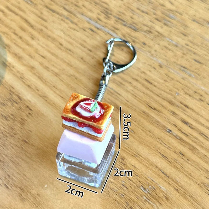 Key Cap Clicker Keychain Party
