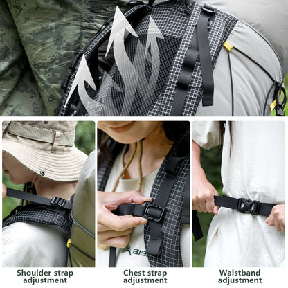 Expandable Ultralight Camping Backpack