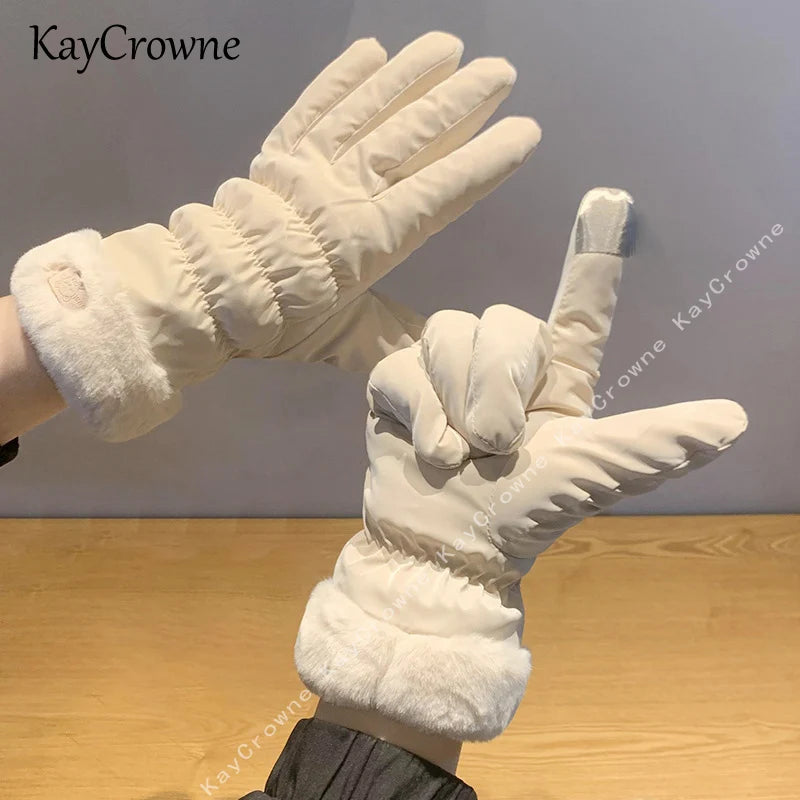Women's Waterproof Ski Gloves