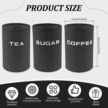 Metal Modern Style Storage Jar