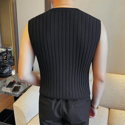 Slim Fit Crew Tank