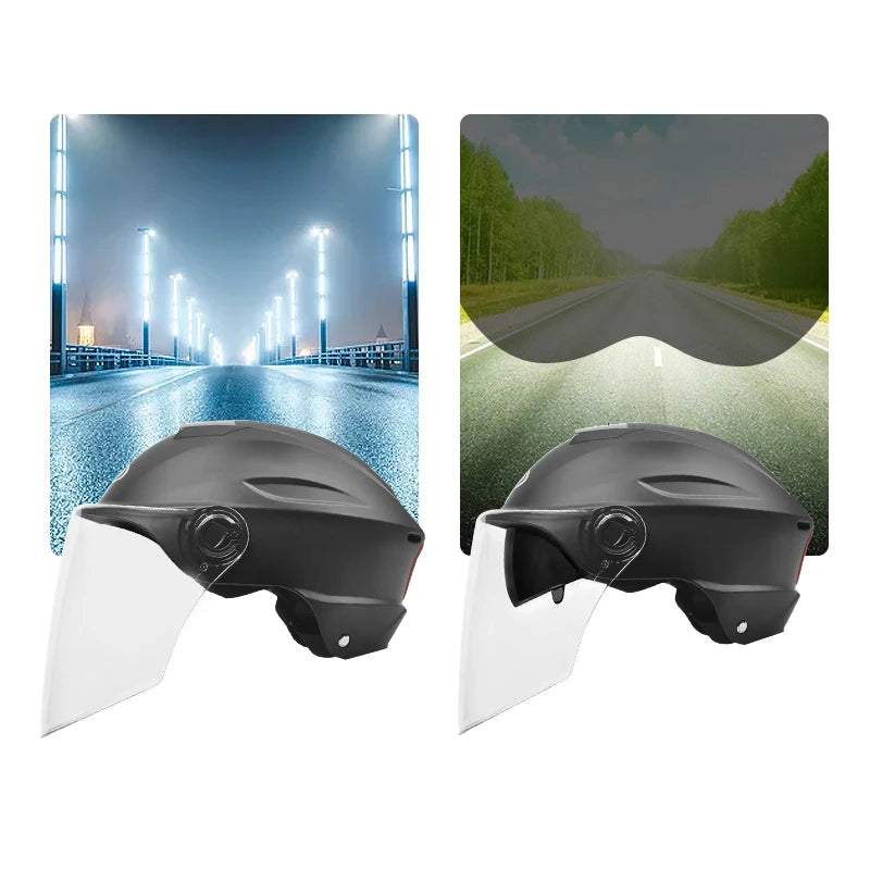 Unisex Half Face Motorcycle Helmet