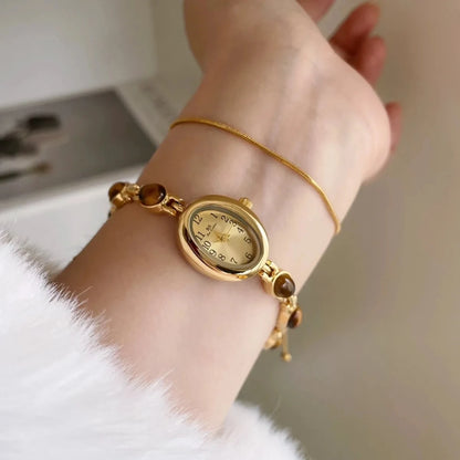 Jade Oval Watch