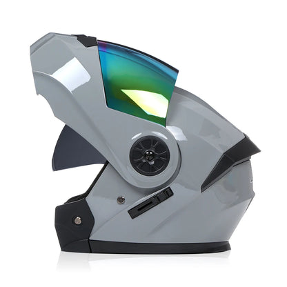 BLD Dual-Lens Flip-Up Modular Helmet